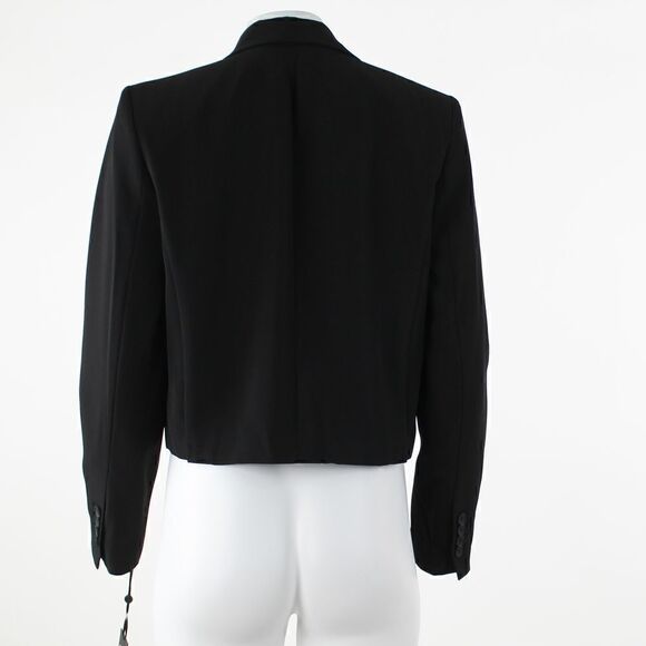 DKNY Peaked Lapel Career Jacket in Black - Picture 3 of 5